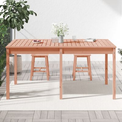 vidaXL Tuintafel 159,5x82,5x76 cm massief douglashout