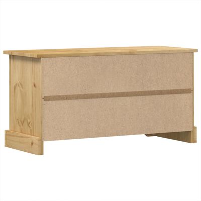 vidaXL Tv-meubel Corona 100x40x52 cm massief grenenhout