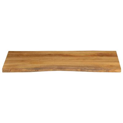 vidaXL Tafelblad met natuurlijke rand 120x60x3,8 cm massief mangohout