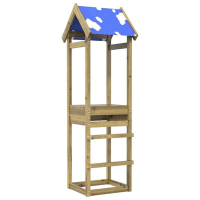 vidaXL Speeltoren 52,5x46,5x195 cm geïmpregneerd grenenhout