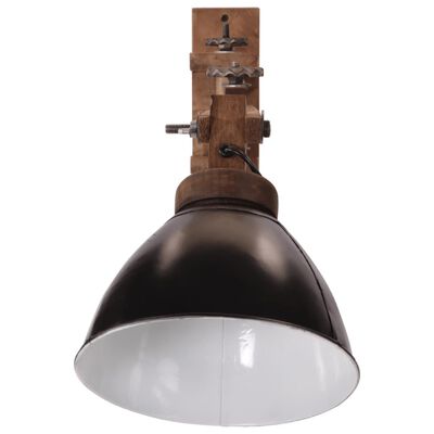 vidaXL Wandlamp 25 W E27 zwart