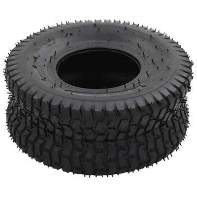 vidaXL Kruiwagenbanden 2 st 15x6.00-6 4PR rubber