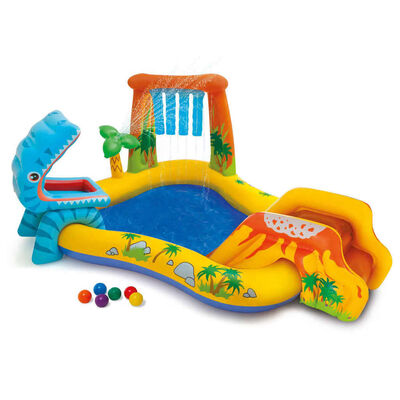 Intex Opblaaszwembad Dinosaur Play Center 249x191x109 cm 57444NP