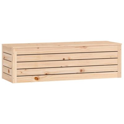 vidaXL Opbergbox 109x36,5x33 cm massief grenenhout