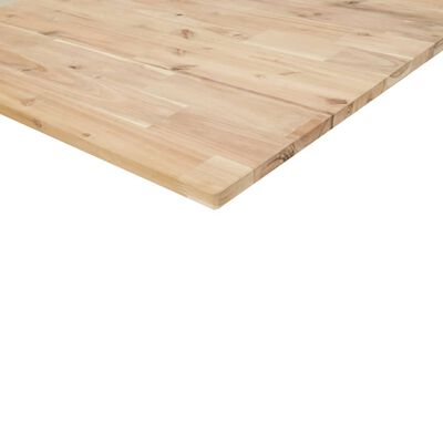 vidaXL Tafelblad rechthoekig 120x40x2 cm massief acaciahout