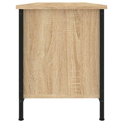 vidaXL Tv-meubel 102x35x45 cm bewerkt hout sonoma eikenkleurig