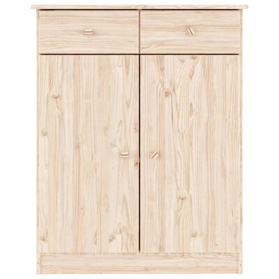 vidaXL Schoenenkast ALTA 77x35x96 cm massief grenenhout