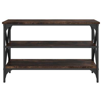 vidaXL Tv-meubel 80x40x50 cm bewerkt hout gerookt eikenkleurig