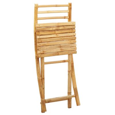 vidaXL Tuinstoelen 8 st inklapbaar 43x54x88 bamboe