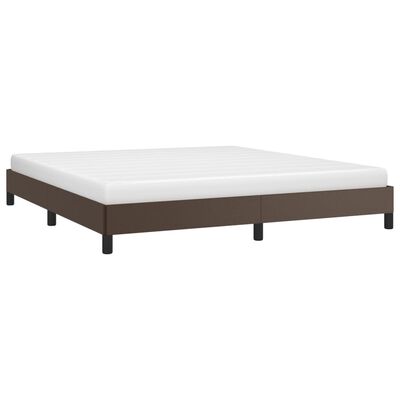 vidaXL Bedframe kunstleer bruin 180x200 cm