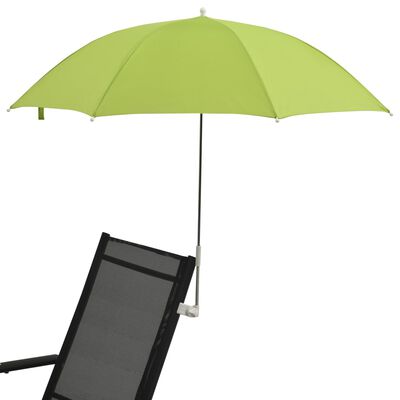 vidaXL Campingstoelparasols 2 st 105 cm groen