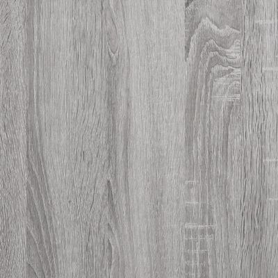 vidaXL Opbergbankje 82x42x45 cm bewerkt hout grijs sonoma eikenkleurig
