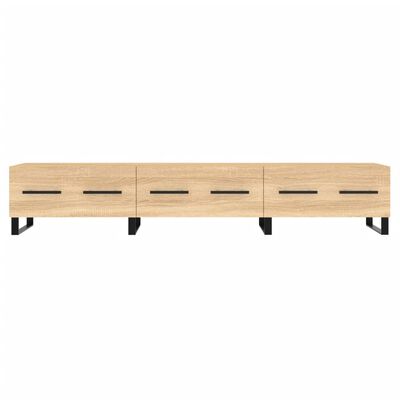 vidaXL Tv-meubel 150x36x30 cm bewerkt hout sonoma eikenkleurig