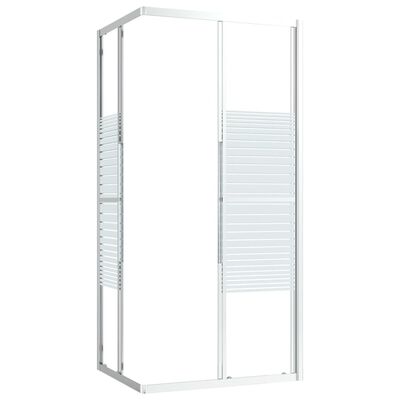 vidaXL Douchecabine 90x70x180 cm ESG