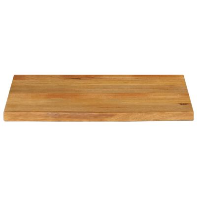 vidaXL Tafelblad met natuurlijke rand 80x60x3,8 cm massief mangohout