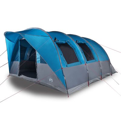 vidaXL Tunneltent 5-persoons waterdicht blauw