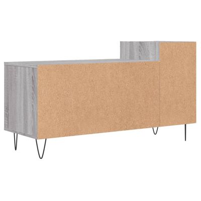 vidaXL Tv-meubel 100x35x55 cm bewerkt hout grijs sonoma eikenkleurig