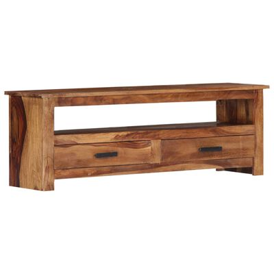 vidaXL Tv-meubel 118x30x40 cm massief hout