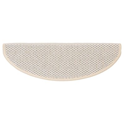 vidaXL Trapmatten zelfklevend 15 st sisal-look 65x21x4 cm berber