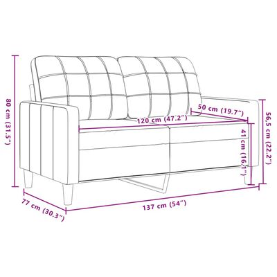 vidaXL 3-delige Loungeset met kussens en bolsters fluweel geel