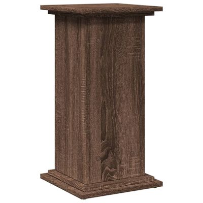 vidaXL Sokkel met opbergruimte 31x30x60 cm bewerkt hout bruin eiken