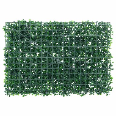  vidaXL Hek met kunstheester 24 st 40x60 cm groen