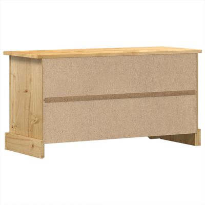 vidaXL Tv-meubel Corona 100x37x52 cm massief grenenhout