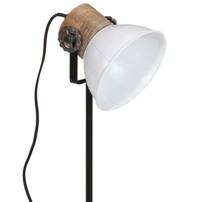 vidaXL Bureaulamp 25 W E27 17x17x50 cm wit