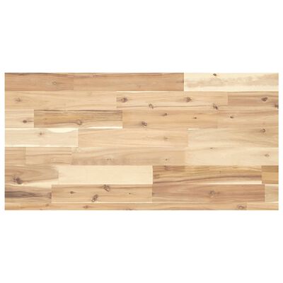 vidaXL Tafelblad rechthoekig 100x40x4 cm massief acaciahout