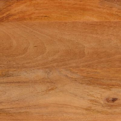 vidaXL Salontafel 100x54x40 cm massief mangohout bruin en zwart