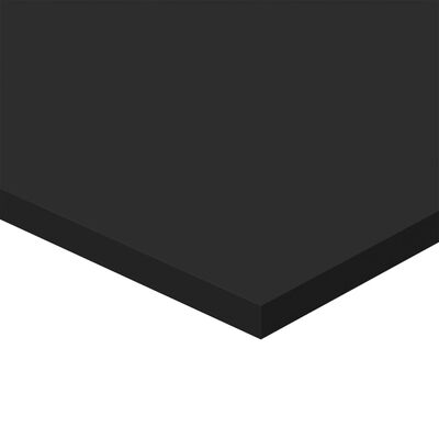 vidaXL Wandschappen 4 st 40x50x1,5 cm bewerkt hout zwart