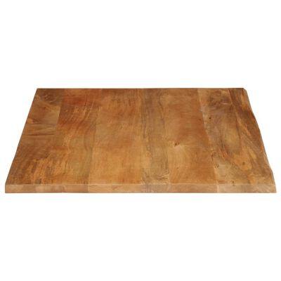 vidaXL Tafelblad met natuurlijke rand 110x80x2,5 cm massief mangohout