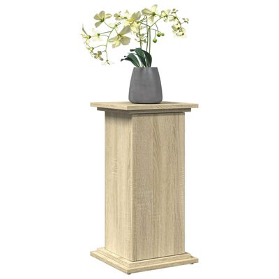 vidaXL Sokkel met opbergruimte 31x30x60 cm bewerkt hout sonoma eiken