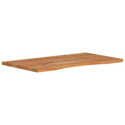 vidaXL Bureaublad rechthoekig 100x50x2,5 cm massief acaciahout