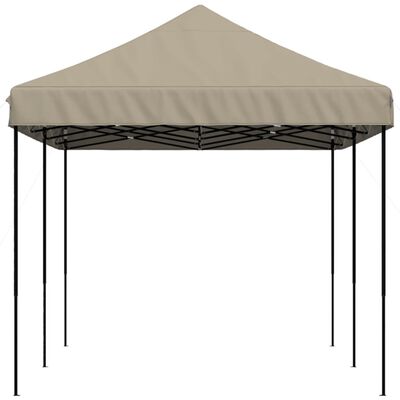 vidaXL Partytent inklapbaar pop-up 580x292x315 cm taupe