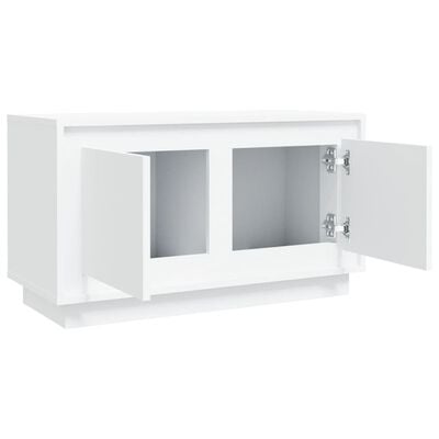 vidaXL Tv-meubel 80x35x45 cm bewerkt hout wit