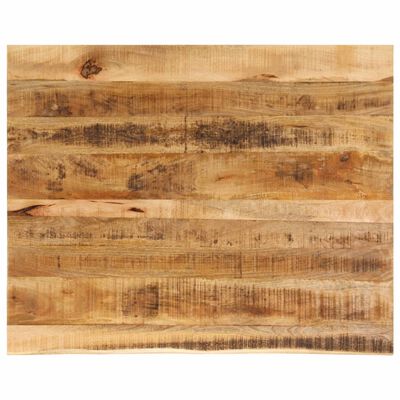 vidaXL Tafelblad met natuurlijke rand 110x80x2,5 cm massief mangohout