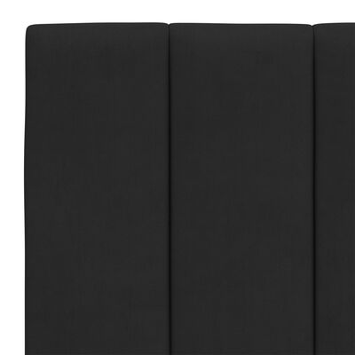 vidaXL Hoofdbordkussen 140 cm fluweel zwart