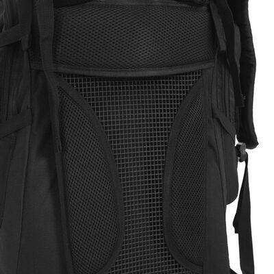 vidaXL Wandelrugzak 60 L oxford stof zwart