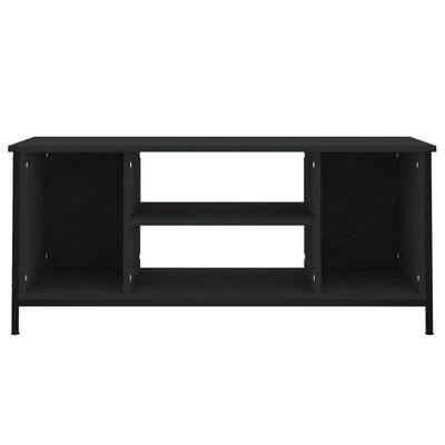 vidaXL Tv-meubel 102x35x45 cm bewerkt hout zwart