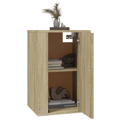 vidaXL Tv-wandmeubel 40x34,5x60 cm sonoma eikenkleurig