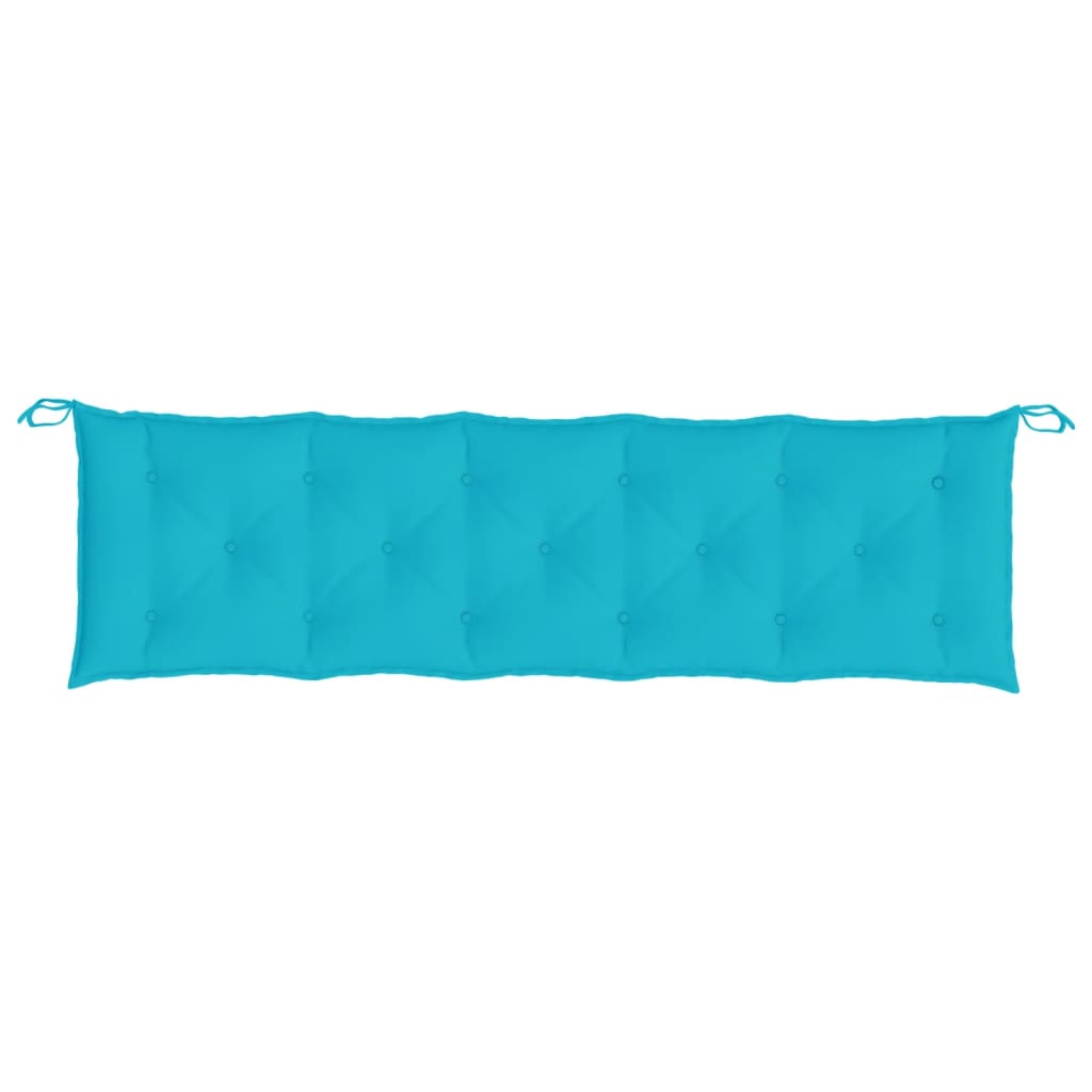 vidaXL Tuinbankkussen 180x50x7 cm oxford stof turquoise