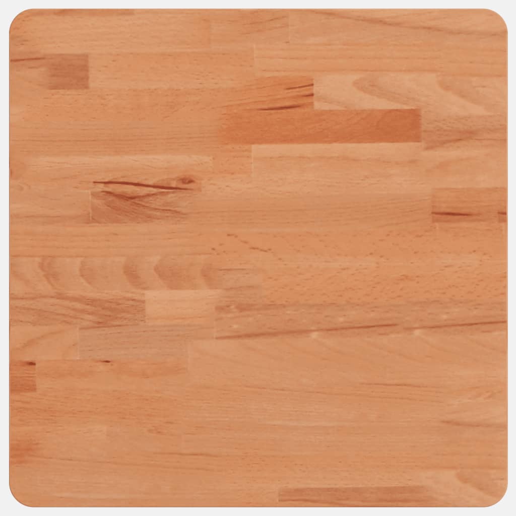 vidaXL Tafelblad vierkant 40x40x2,5 cm massief beukenhout