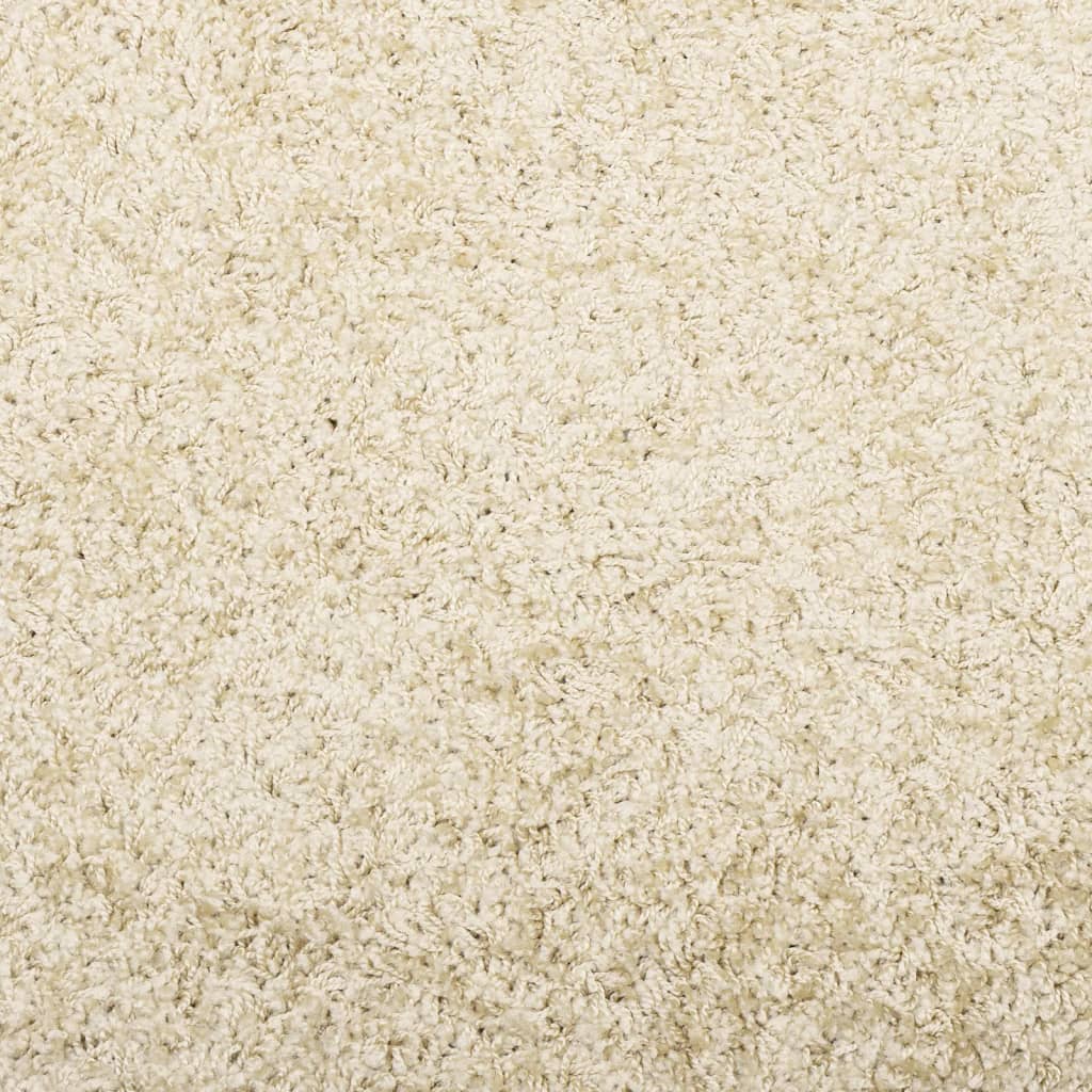 vidaXL Vloerkleed PAMPLONA shaggy hoogpolig modern 240x240 cm goud