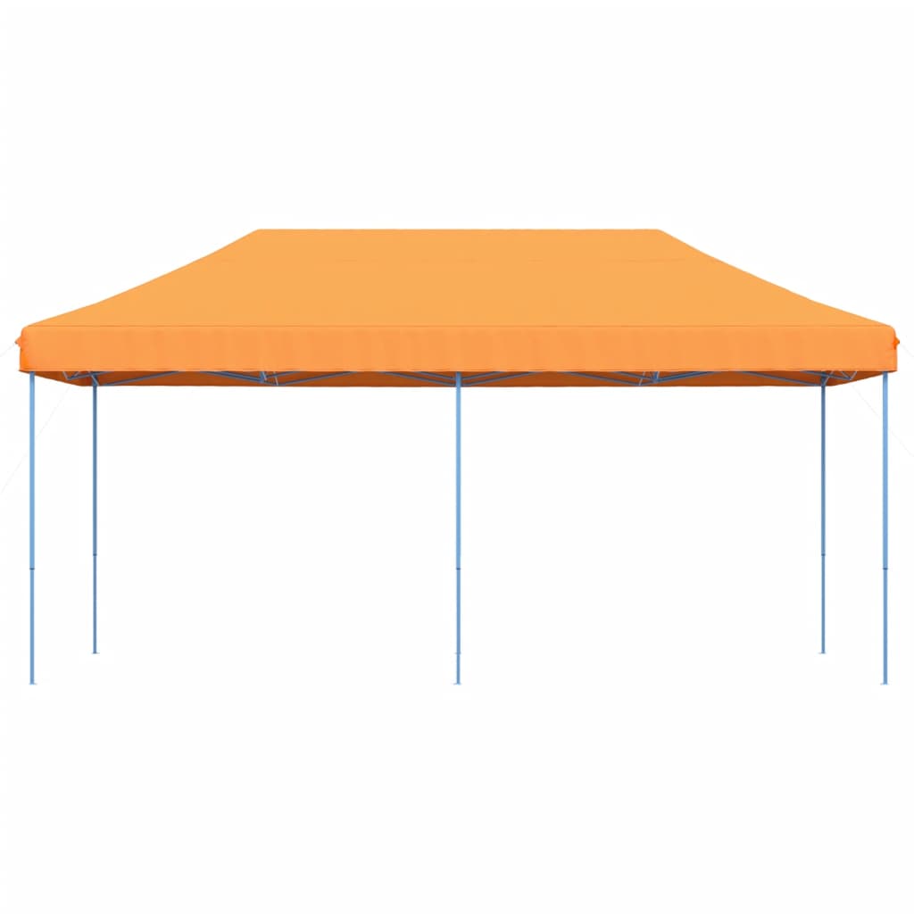 vidaXL Partytent inklapbaar pop-up 580x292x315 cm oranje