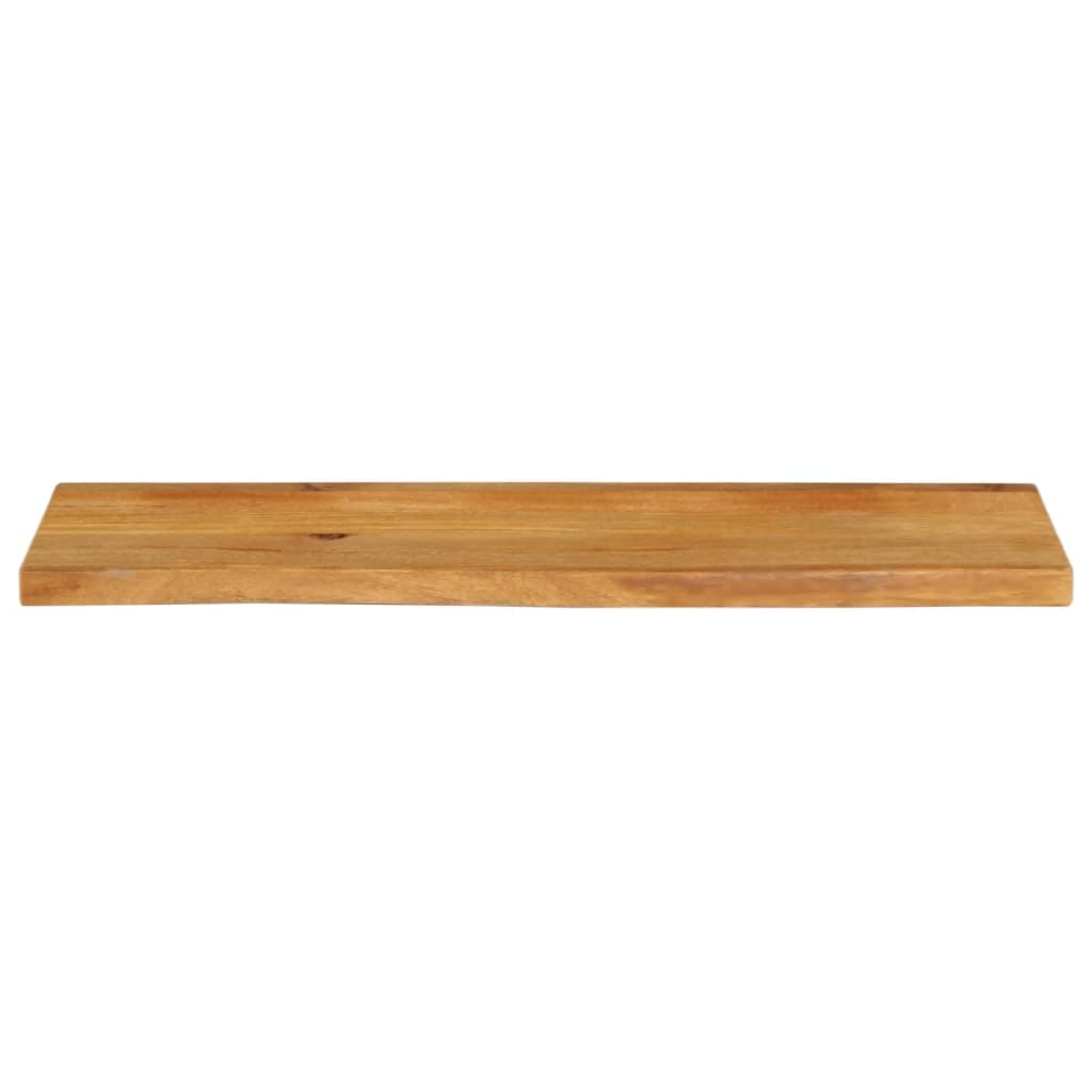 vidaXL Tafelblad met natuurlijke rand 110x30x3,8 cm massief mangohout