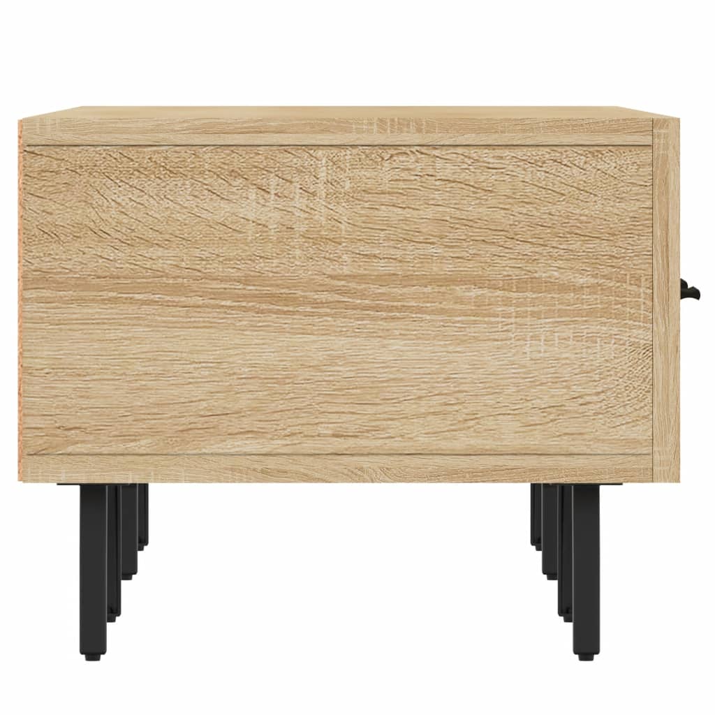 vidaXL Tv-meubel 150x36x30 cm bewerkt hout sonoma eikenkleurig