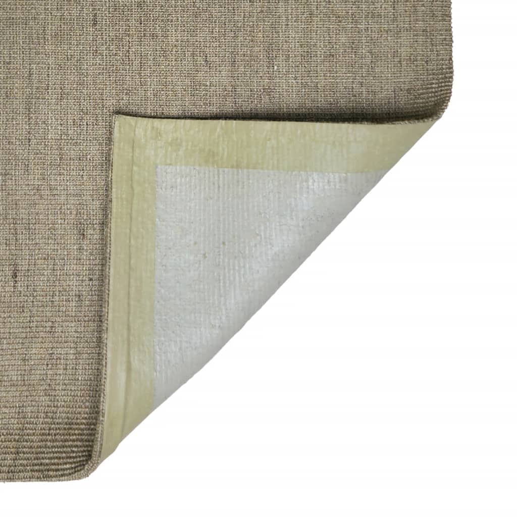 vidaXL Sisalmat voor krabpaal 80x250 cm taupe