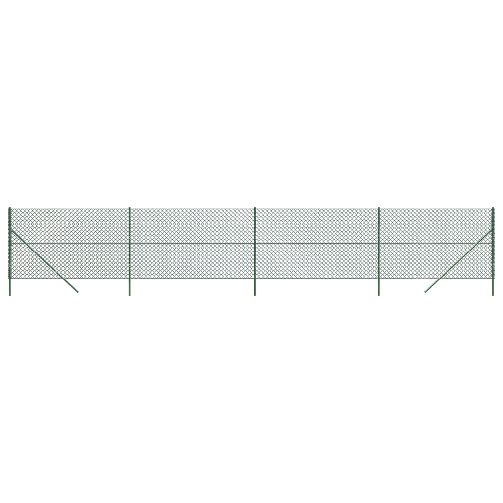 vidaXL Gaashek 1,6x10 m groen