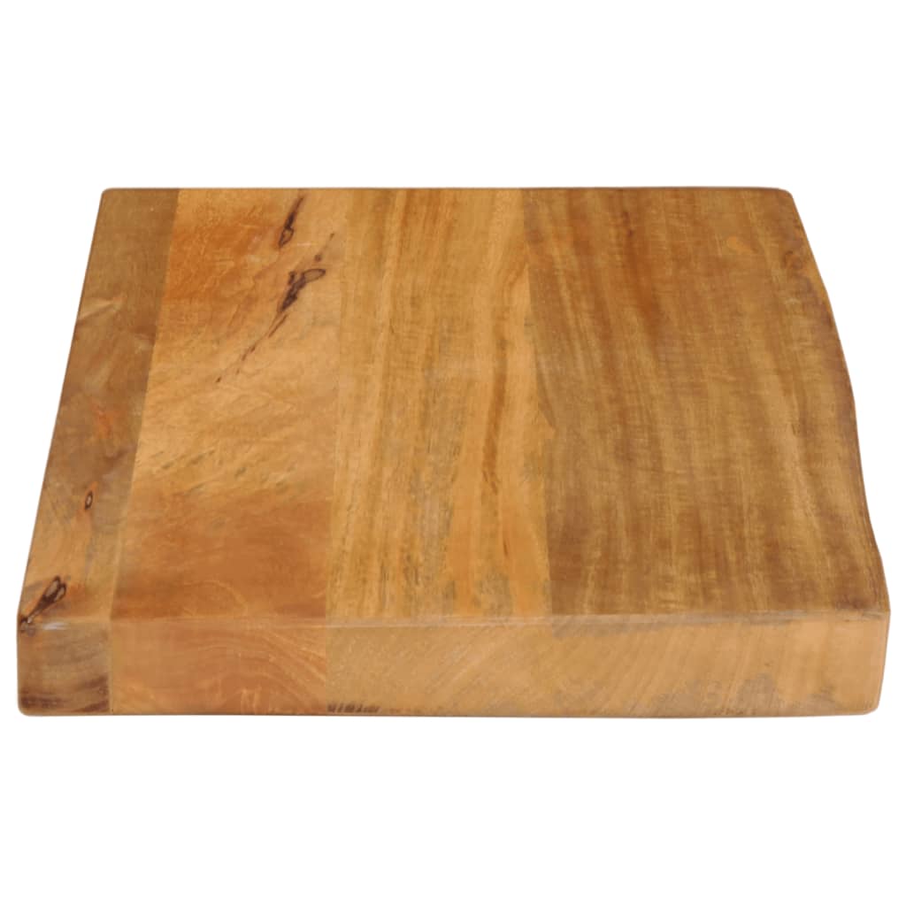 vidaXL Tafelblad met natuurlijke rand 50x20x3,8 cm massief mangohout